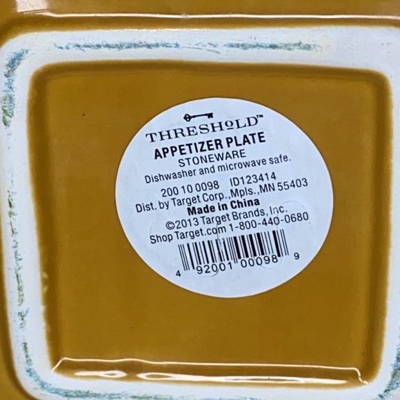 Threshold | Appetizer Plate | Stoneware | Mustard - Picture 3 of 8